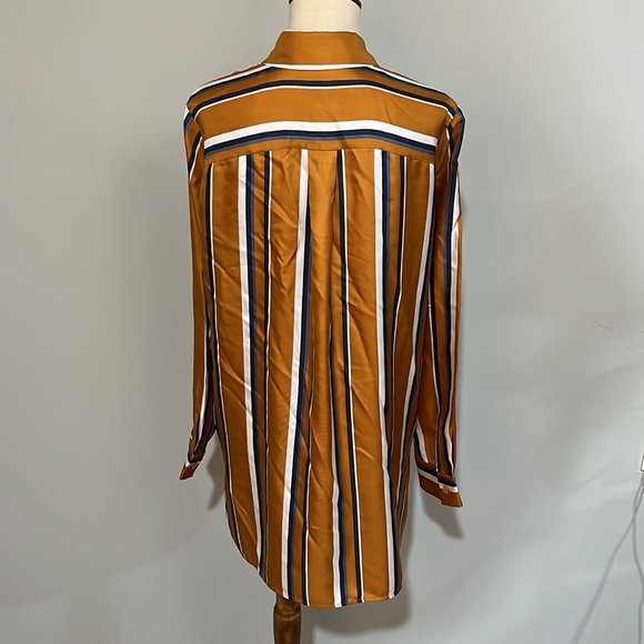 Lafayette 148 New York 100% silk blouse women’s sz S, as is - Picture 6 of 12